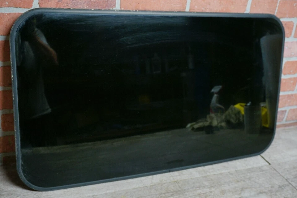 Volkswagen Touareg 2004-2006 7L techo corredizo superior delantero techo corredizo ventana vidrio OEM Foto 3 de 4