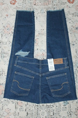 Jeans skinny donna Heritage Signature by Levi Strauss & Co. vita alta nuovi con etichette taglia 6 - Foto 5 di 9