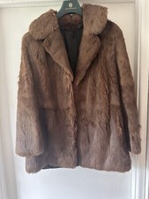 Vintage Real Coney Fur Coat