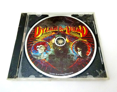 Grateful Dead Bob Dylan Dylan & The Dead Picture Disc CD 1989 Rick Griffin Art
