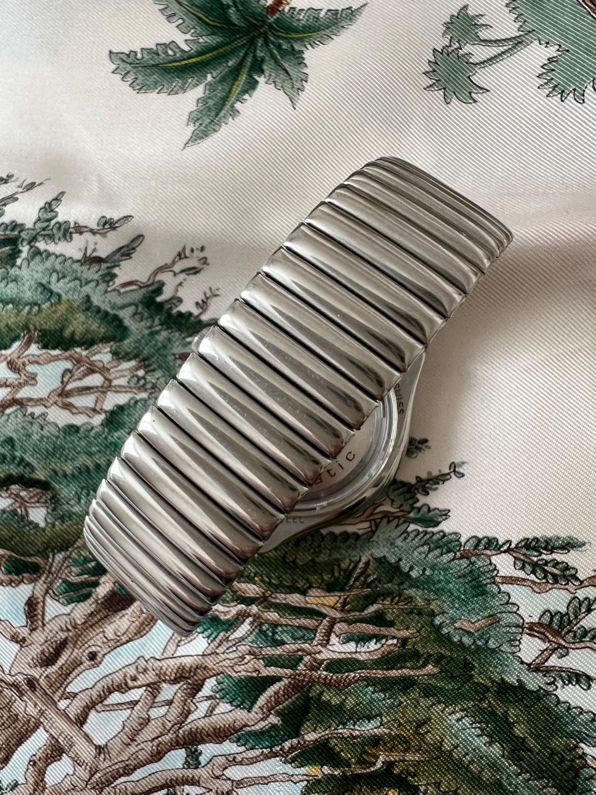 Used Swatch ☆ Skeleton automatic watch ☆ Working … - image 3