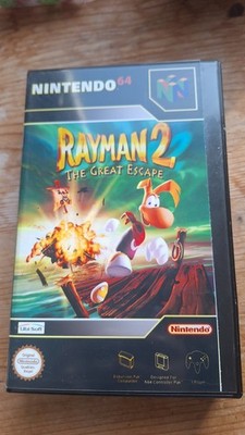 Rayman 2 the Great Escape Nintendo 64 N64 Custom OVP Leerbox