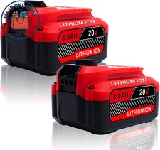 Replacement 20V Lithium Battery with LED Indicator for Cordless Tools