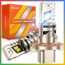 H13 9008 LED Headlight Bulbs 2 Pack 6500K Cool White Driving Lights