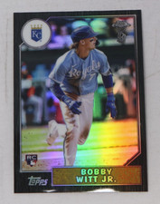BOBBY WITT JR 2022 Topps Chrome Ben Baller Rookie 1987 87BC-23 RC Pristine Shape