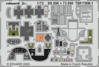 Eduard Accessories SS696 - 1:72 TBF/TBM-1 Avenger For Hasegawa - Neu