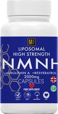 NMNH | 120 NAD+ Capsules | 2000mg 1-A-Day Tablet 4 Months Supply | NAD with