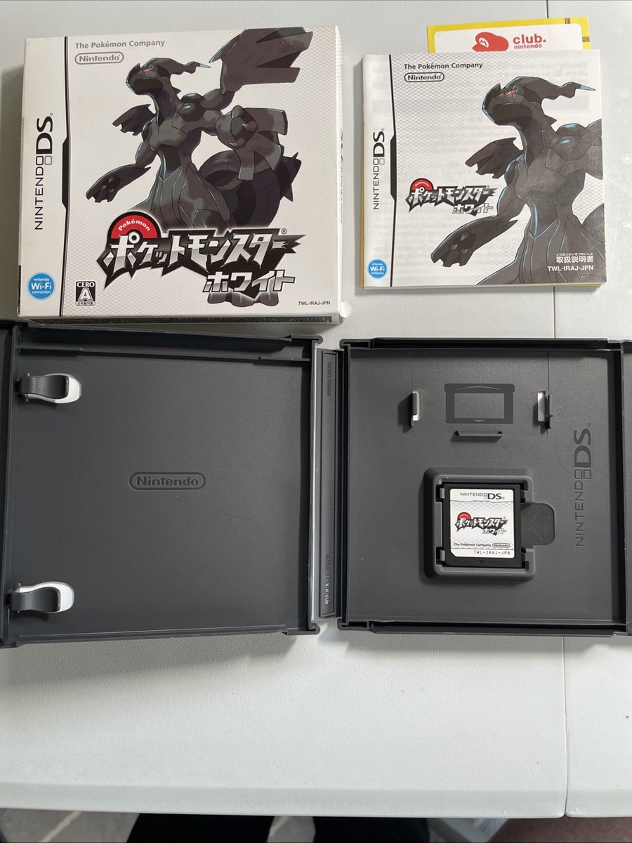 Pokemon White Version Nintendo DS Japanese Complete in Box