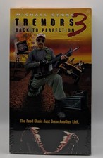 Tremors 3 Back to Perfection VHS Tape NEW SEALED FREE SHIPPING