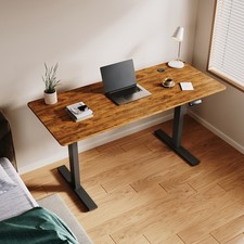 100-160cm Electric Standing Desk Adjustable Sit Stand Office Computer Desk — image 2