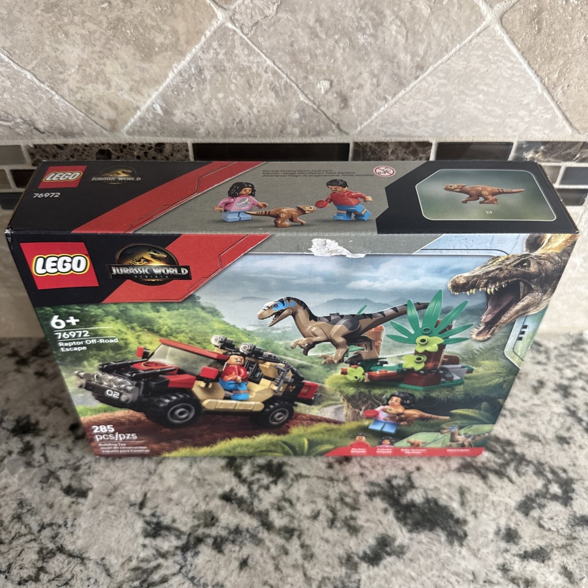 LEGO Jurassic World Rebirth: Raptor Off-Road Escape Set 76972