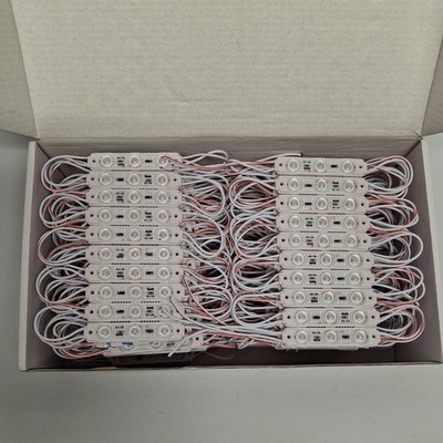 2835 SMD Injection 3LED Module with Lens Sign Backlight Waterproof  IP68 DC12V