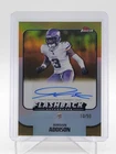 2025 Topps Finest Football Gold Refractor Jordan Addison #FBA-JA