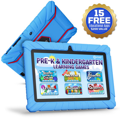 7'' Kids Tablet 2025 Model with Epic! & Lingokids, Educational Android Tablet for