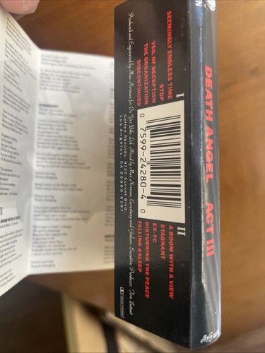 DEATH ANGEL - ACT III Cassette 1990 Geffen Records - Picture 12 of 12