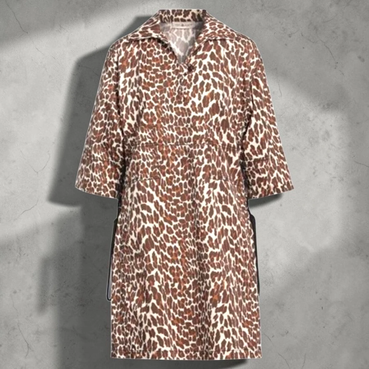 chinese dress ladies Tory Burch Women's Printed Silk Dress  Saint Bernard