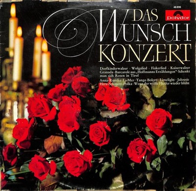 Various   Das Wunschkonzert LP Record 1959 Polydor German HI-FI Classical 33 RPM