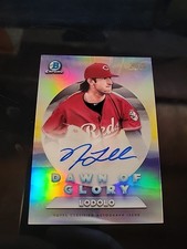 2020 Bowman Chrome - Dawn of Glory Autographs Nick Lodolo #DGA-NL /75 (AU, RC)
