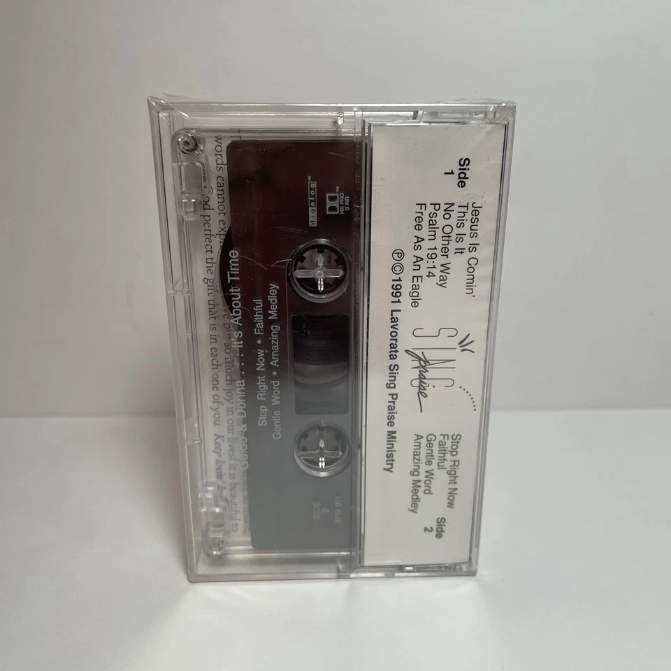 Guido & Donna It’s About Time Cassette Tape 1991 New Sealed Christian Music Rare - Image 3 of 4