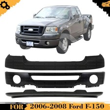 Front Bumper Face Bar Primed Bumper Cover Primed Kit For 2006-2008 Ford F-150