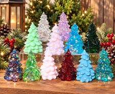 Mosser Glass 5.5  Holiday Christmas Tree - Select Color