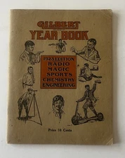 1923 A.C. Gilbert  Toys Yearbook Babe Ruth Jack Dempsey
