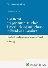 Das Recht der parlamentarischen Untersuchungs...