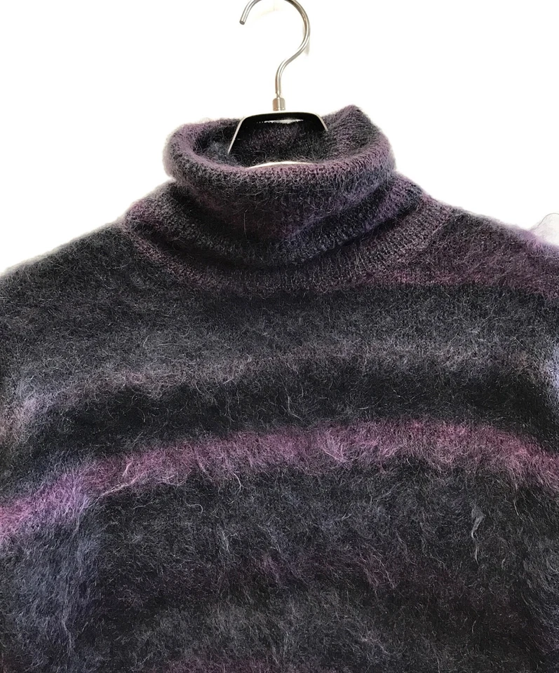 Punto mohair YOHJI YAMAMOTO talla: 2 púrpura FE-K09-193 para hombre Foto 3 de 4