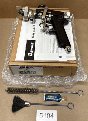 #ad BINKS Model 7 Spray Gun 36SS 36SK Pressure or Siphon Hook Up 2007 NOS New $525.00