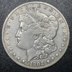 1902-S Morgan Silver Dollar $1 XF Details Extra Fine Cleaned