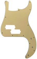 Pick Fender US Standard Precision Bass Guitar Pickguard 3 Ply Vintage Yellow