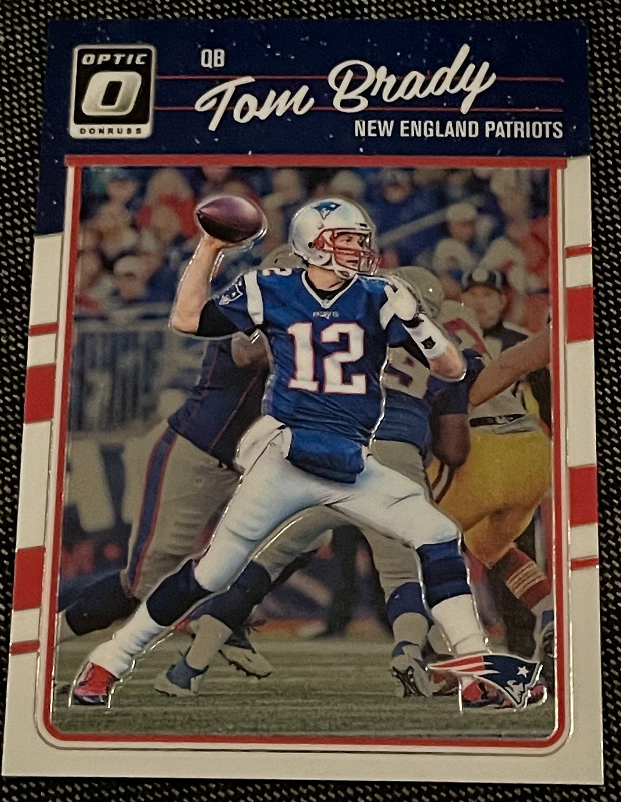 2016 Donruss Optic #62 Tom Brady Patriots