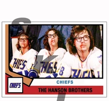 2025 STCC HB-1 Hanson Brothers 1974 Charleston Chiefs Slap Shot Custom