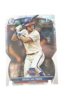 2023 Bowman Draft #BDC-2 Devin Saltiban Chrome Sparkle Refractor