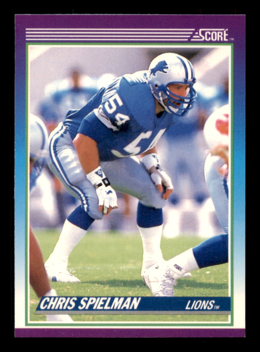 1990 Score 100 Hottest #17 Chris Spielman