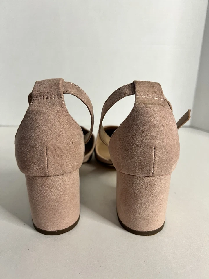 Call It Spring Aiven Block-Heel Pumps Women's Shoes Pink Size 8.5 Heels 2.5” - Image 2 of 4