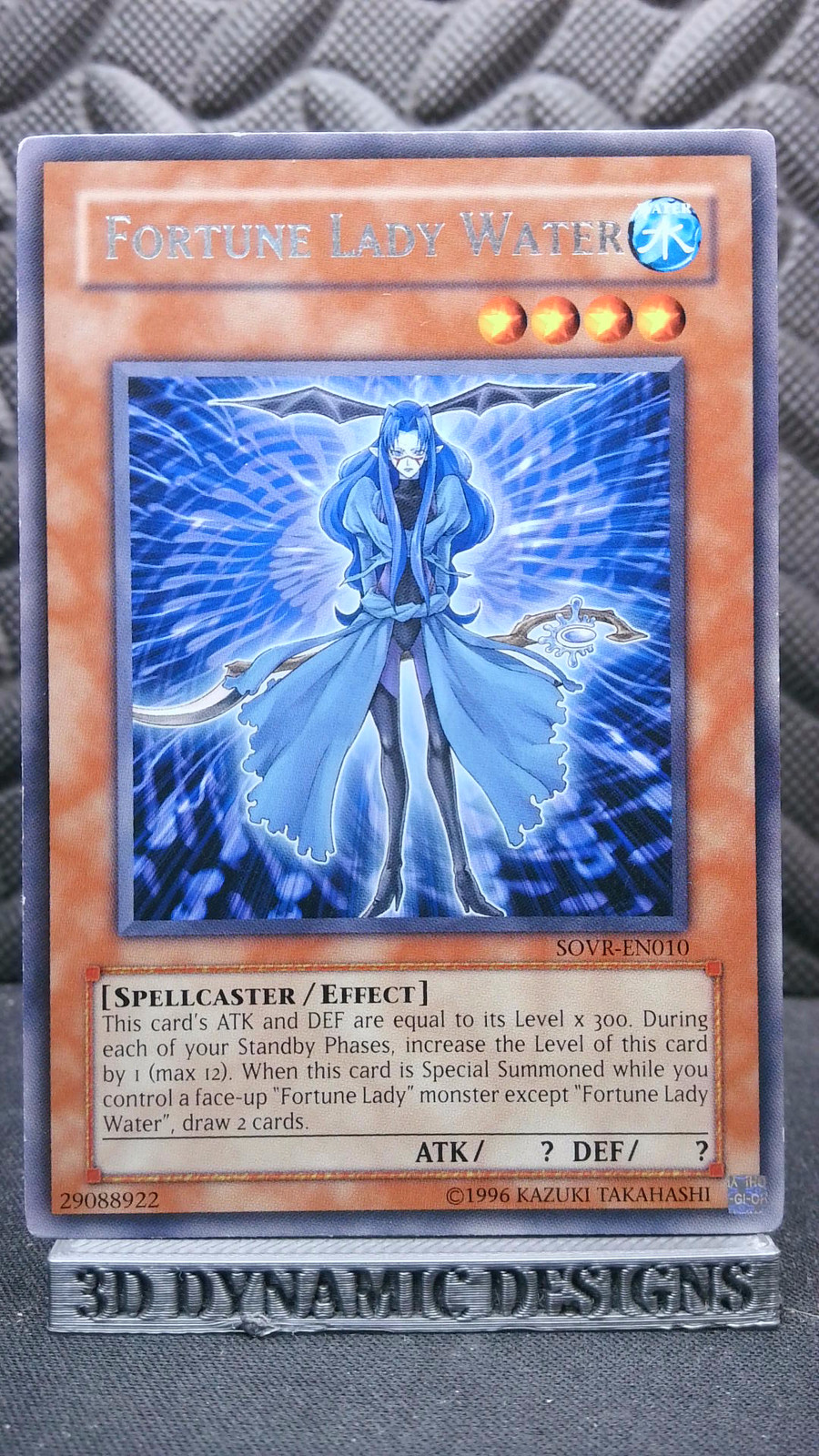 Fortune Lady Water SOVR-EN010 YuGiOh Stardust Overdrive trading card — raw and PSA graded price guide