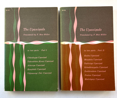 The Upanishads Parts I & II Translated by F. Max Müller Vintage 1962 PB RARE