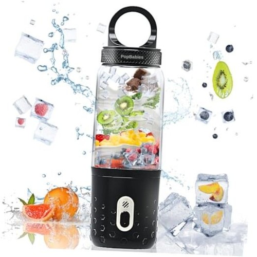 Portable blender, Blender for Shakes and Smoothies with 3 Batteries 7500mah