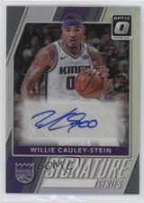 2017 Donruss Optic Signature Series Holo Prizm Willie Cauley-Stein #48 Auto 2a8