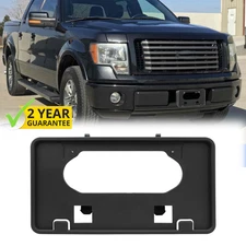 For Ford F150 2009-2014 Front License Plate Frame Bracket Holder Bumper Mounting