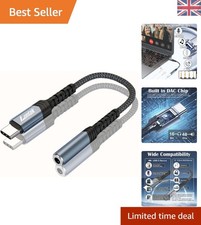 Image of Durable USB C to 3.5mm Adapter - Plug and Play for Effortless Audio Connection