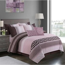 Duvet Cover set 4 piece Printed Christmas Bedding Set Pillowcase & fitted sheet