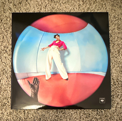 Harry Styles Fine Line 12'' 2xLP Clear/Black/White Colored Vinyl Columbia