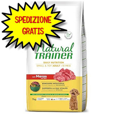 TRAINER NATURAL CANE MINI TOY ADULT MANZO E RISO 7 KG O.S.  img