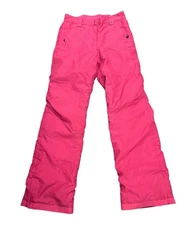 Polar Edge Girls Pink Insulated Snow Ski Pants - Girls Size XL 18-20