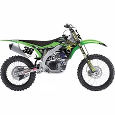 Factory Effex Rockstar 2016 Shroud Graphics Kit - Green Motorcycle Dirt 19-14126