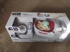 Star Wars The Mandalorian Grogu and Hover Pram Radio Control New 
