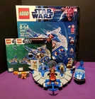 LEGO 9499 STAR WARS GUNGAN SUB QUEEN AMIDALA QUI-GON JINN JAR JAR OBI-WAN NICE!