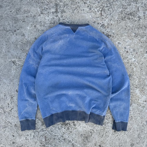 Vintage Barbour Sweatshirt Big Logo Distressed Sweater Y2K Style USA 90s - Picture 2 of 8